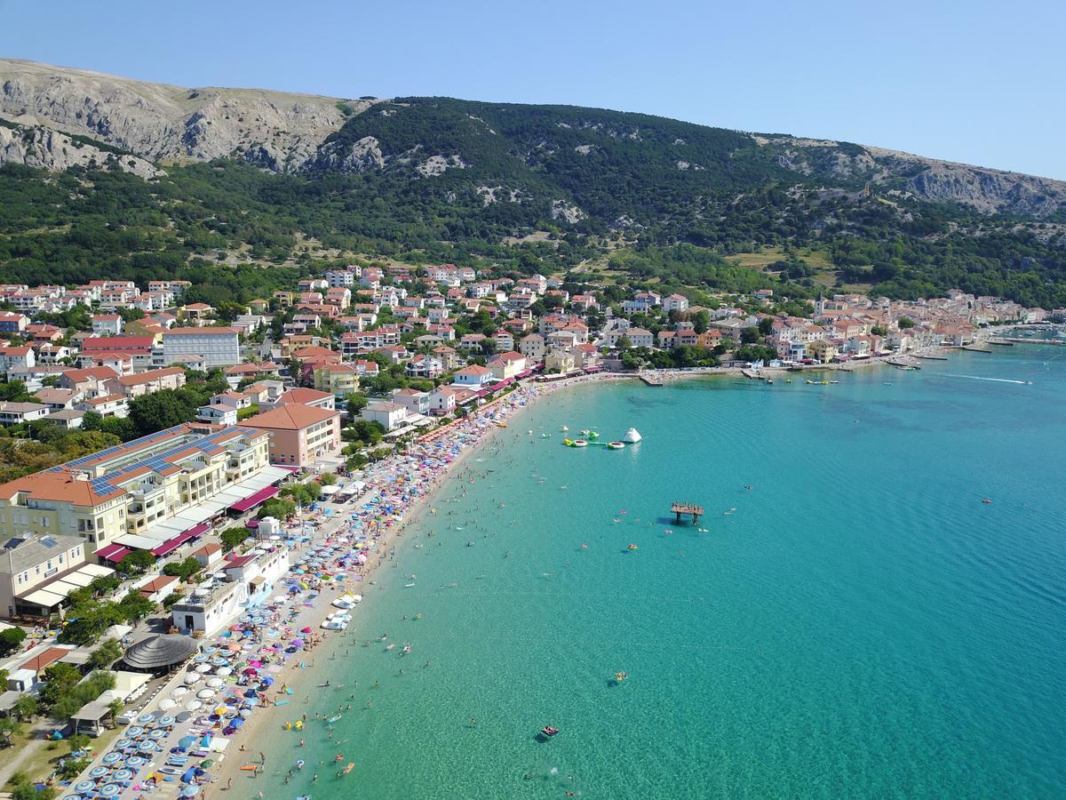 Apartments Eda Baška Exteriör bild